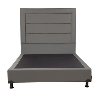 Foto 2 | Cabecera Dicasa Bolt Color Gris Rata King Size + Box Dicasa Color Gris Rata King Size
