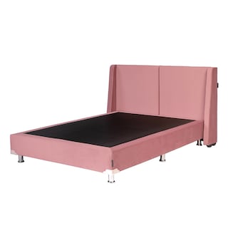 Foto 3 | Cabecera Dicasa Milan Color Palo De Rosa Queen Size + Box Dicasa Color Palo De Rosa Queen Size