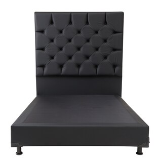 Foto 2 | Cabecera Dicasa Calgary Color Negro Queen Size + Box Dicasa Color Negro Queen Size