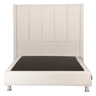 Foto 2 | Cabecera Dicasa Nizza Color Beige Claro King Size + Box Dicasa Color Beige Claro King Size