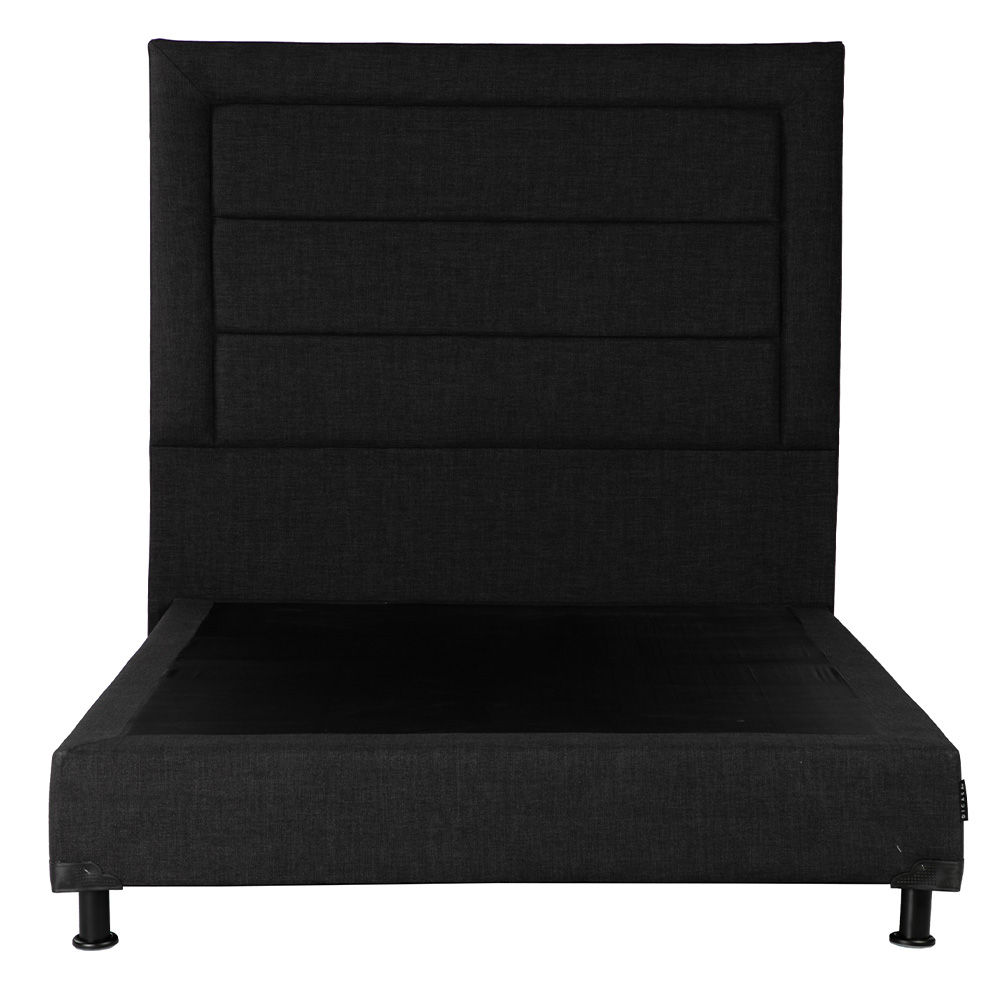 Foto 2 | Cabecera Dicasa Blend Color Negro Queen Size + Box Dicasa Color Negro Queen Size