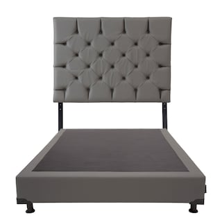 Foto 2 | Cabecera Dicasa Dubai Color Gris Rata King Size + Box Dicasa Color Gris Rata King Size