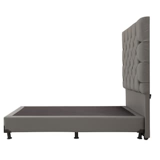 Foto 4 | Cabecera Dicasa Calgary Color Gris Rata King Size + Box Dicasa Color Gris Rata King Size
