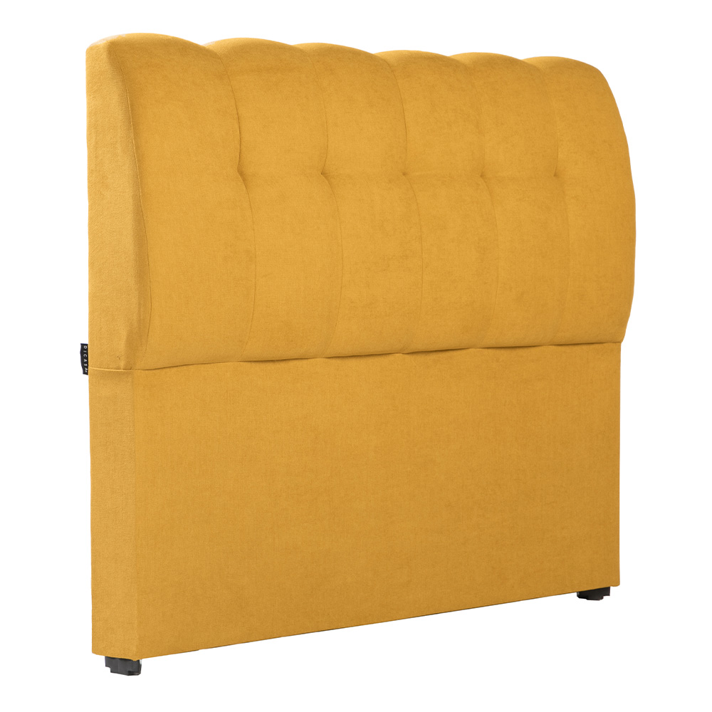 Foto 5 | Cabecera Dicasa Nube Color Mostaza Queen Size + Box Dicasa Color Mostaza Queen Size