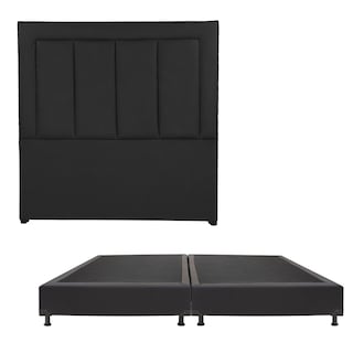 Foto 1 | Cabecera Dicasa Devon Color Negro King Size+ Box Dicasa Color Negro King Size