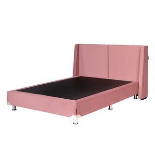 Foto 3 | Cabecera Dicasa Milan Color Palo De Rosa Matrimonial + Box Dicasa Color Palo De Rosa Matrimonial