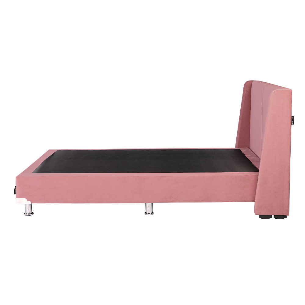 Foto 4 | Cabecera Dicasa Milan Color Palo De Rosa Matrimonial + Box Dicasa Color Palo De Rosa Matrimonial