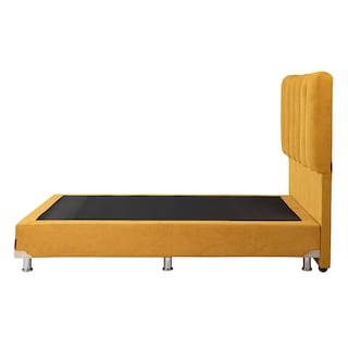 Foto 4 | Cabecera Dicasa Kami Color Mostaza Queen Size + Box Dicasa Color Mostaza Queen Size