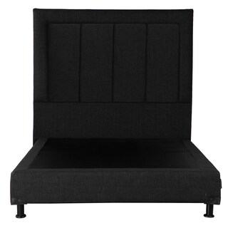 Foto 2 | Cabecera Dicasa Davos Color Negro Queen Size + Box Dicasa Color Negro Queen Size