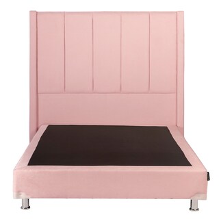 Foto 2 | Cabecera Dicasa Nizza Color Pink Individual + Box Dicasa Color Pink Individual