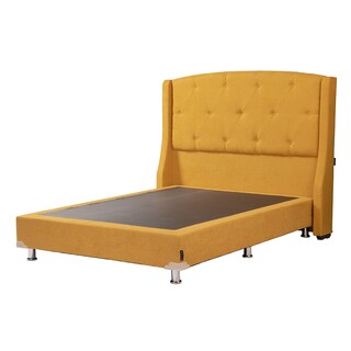Foto 3 | Cabecera Dicasa Zefyr Color Mostaza King Size + Box Dicasa Color Mostaza King Size