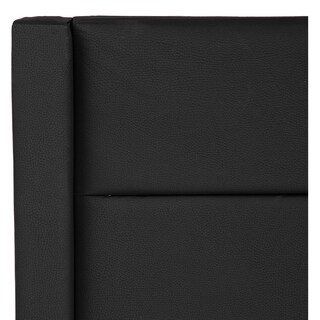 Foto 5 | Cabecera Dicasa Lucca Color Negro Matrimonial + Box Dicasa Color Negro Matrimonial