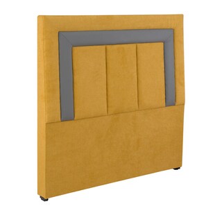 Foto 4 | Cabecera Dicasa Bora Color Mostaza/gris King Size + Box Dicasa Color Mostaza King Size