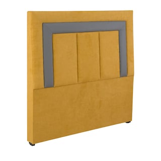 Foto 4 | Cabecera Dicasa Bora Color Mostaza/gris Queen Size + Box Dicasa Color Mostaza Queen Size