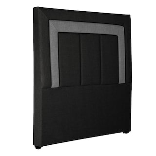 Foto 4 | Cabecera Dicasa Bora Color Negro Matrimonial + Box Dicasa Color Negro Matrimonial