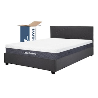 Foto 1 | Base Cama Abatible Madera + Colchón Premium Matrimonial
