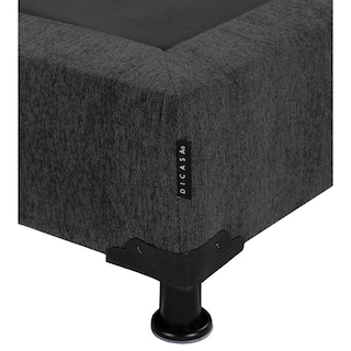 Foto 4 | Box Dicasa Gris Carbon Queen Size