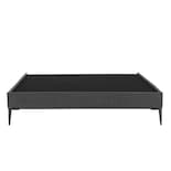 Base Cama Slim Dicasa Gris Oscuro Queen Size