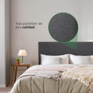 Foto 6 | Base Cama Abatible Madera Colchón Memory En Caja Individual
