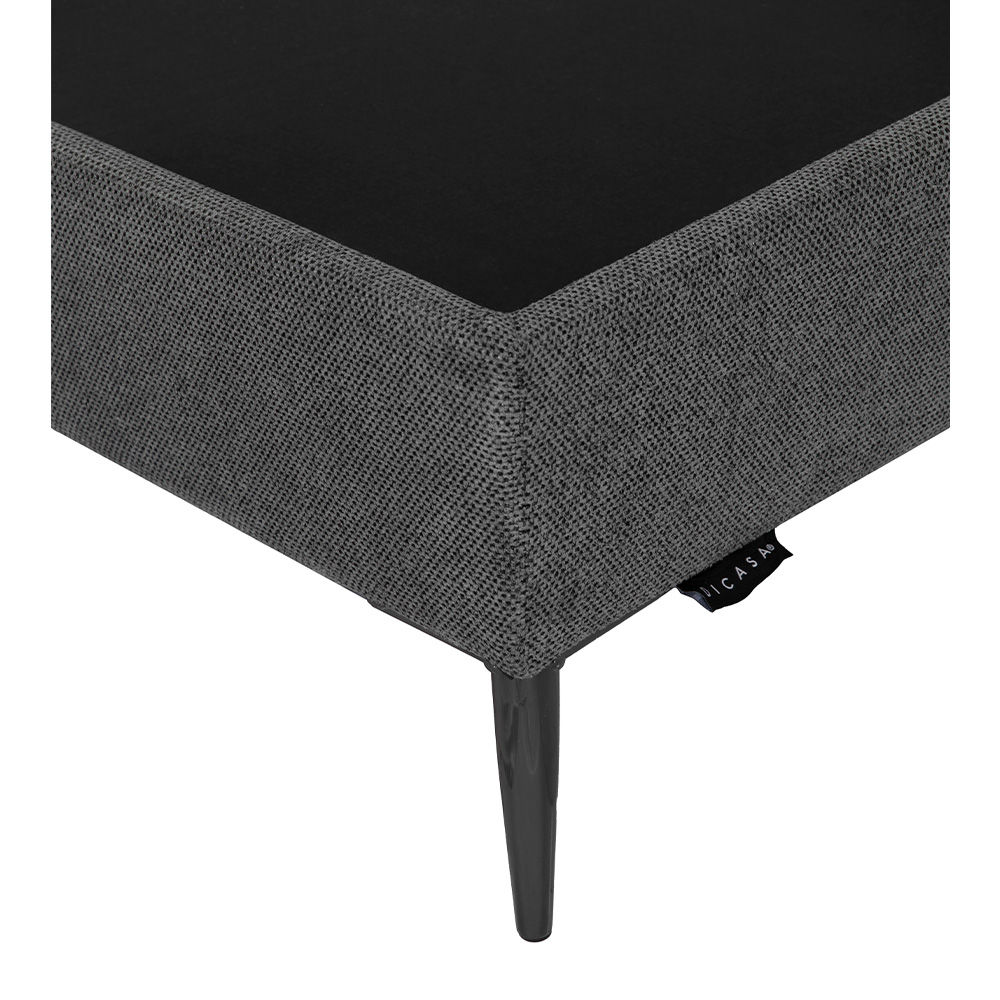 Foto 5 pulgar | Base Cama Slim Dicasa Gris Matrimonial