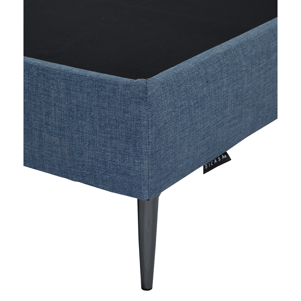 Foto 3 | Base Cama Slim Dicasa Azul Matrimonial