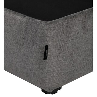 Foto 3 | Base Cama Dicasa Gris Oscuro Individual