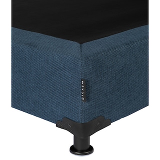 Foto 4 | Box Dicasa Azul King Size