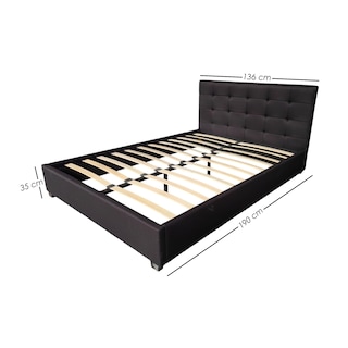 Foto 2 | Ilios Innova | Base Cama Ilios Innova Matrimonial Con Cabecera Color Negro