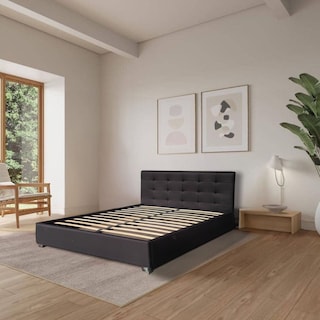 Foto 4 | Ilios Innova | Base Cama Ilios Innova Matrimonial Con Cabecera Color Negro