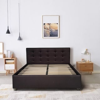 Foto 5 | Ilios Innova | Base Cama Ilios Innova Matrimonial Con Cabecera Color Negro