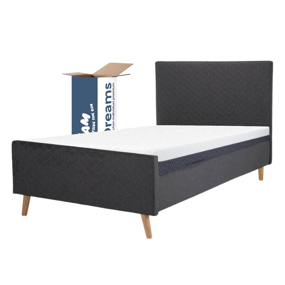 Foto 1 | Base Cama Con Bordes Altos + Colchón Premium Individual