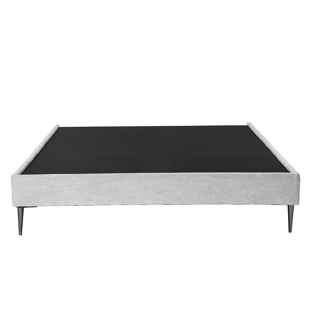 Slim Individual Base Cama Slim Bond Ash Plata