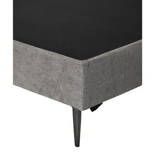 Foto 4 | Slim Queen Size Base Cama Slim Bond Storm Gris Oscuro