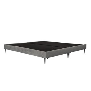 Foto 2 | Slim King Size Base Cama Slim Bond Storm Gris Oscuro