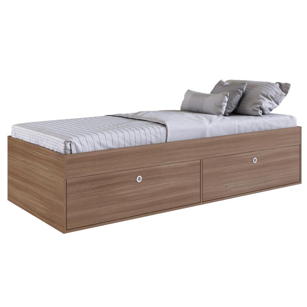Foto 2 pulgar | Base Cama Individual Con Cajones Kingshouse Recamara
