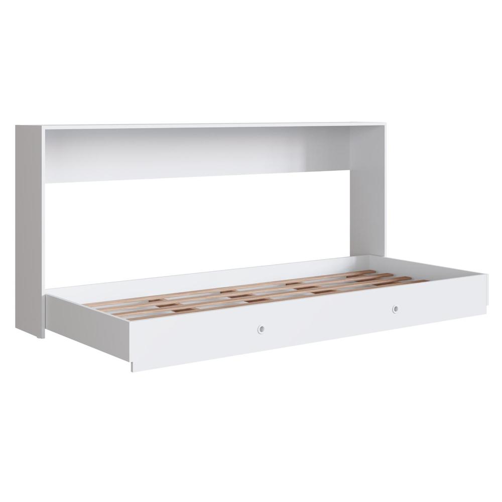 Foto 2 pulgar | Base Cama Individual Abatible Blanca Kingshouse Desmontable