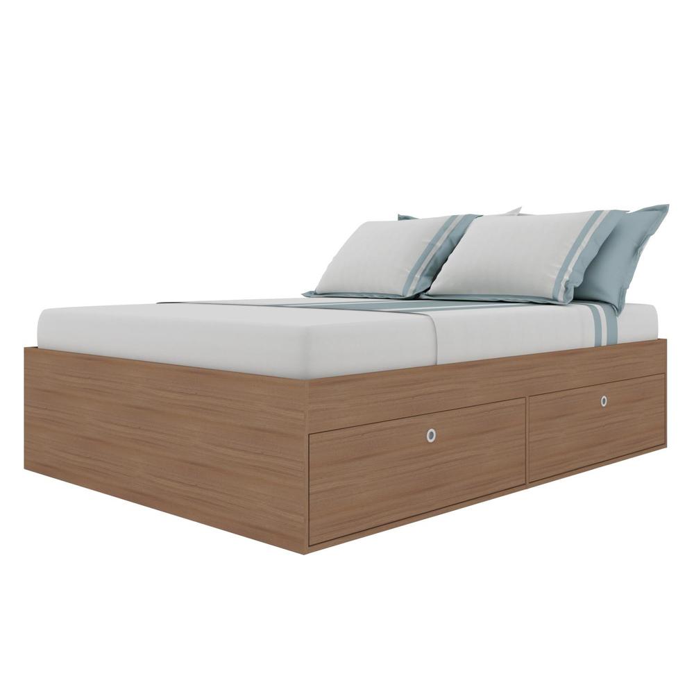 Foto 1 | Base Cama Matrimonial Con Cajones Compartimientos Kingshouse