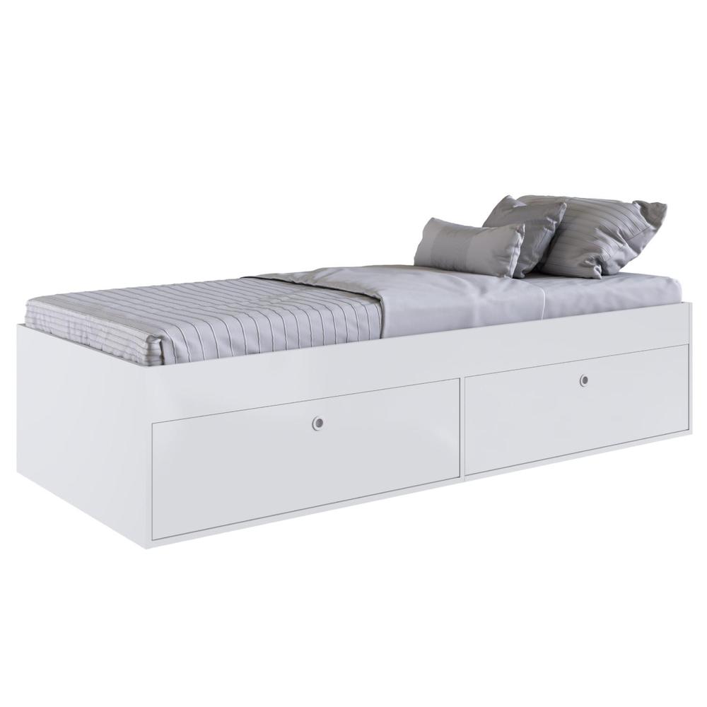 Foto 2 pulgar | Base Cama Individual Con Cajones Kingshouse Recamara