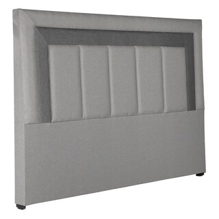 Foto 4 | Cabecera Dicasa Bora Color Gris Queen Size + Box Dicasa Color Gris + Colchón Spring Air Marte