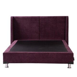 Foto 2 | Cabecera Dicasa Milan Color Morado Matrimonial + Box Dicasa Color Morado Matrimonial