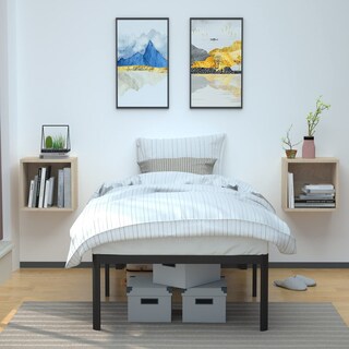 Foto 7 | Marco De Cama Amazon Basics, Resistente, Antideslizante, De Acero, Doble, 18 H - Venta Internacional.