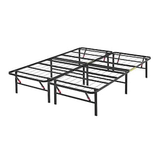 Foto 1 | Marco De Cama Con Plataforma Amazon Basics, Plegable, De Metal, Tamaño King - Venta Internacional.