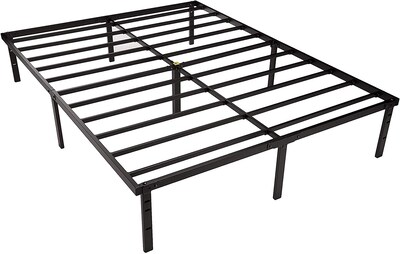 Foto 1 | Marco De Cama Con Plataforma Amazon Basics Queen Con Almacenamiento De 14 Pulgadas - Venta Internacional.