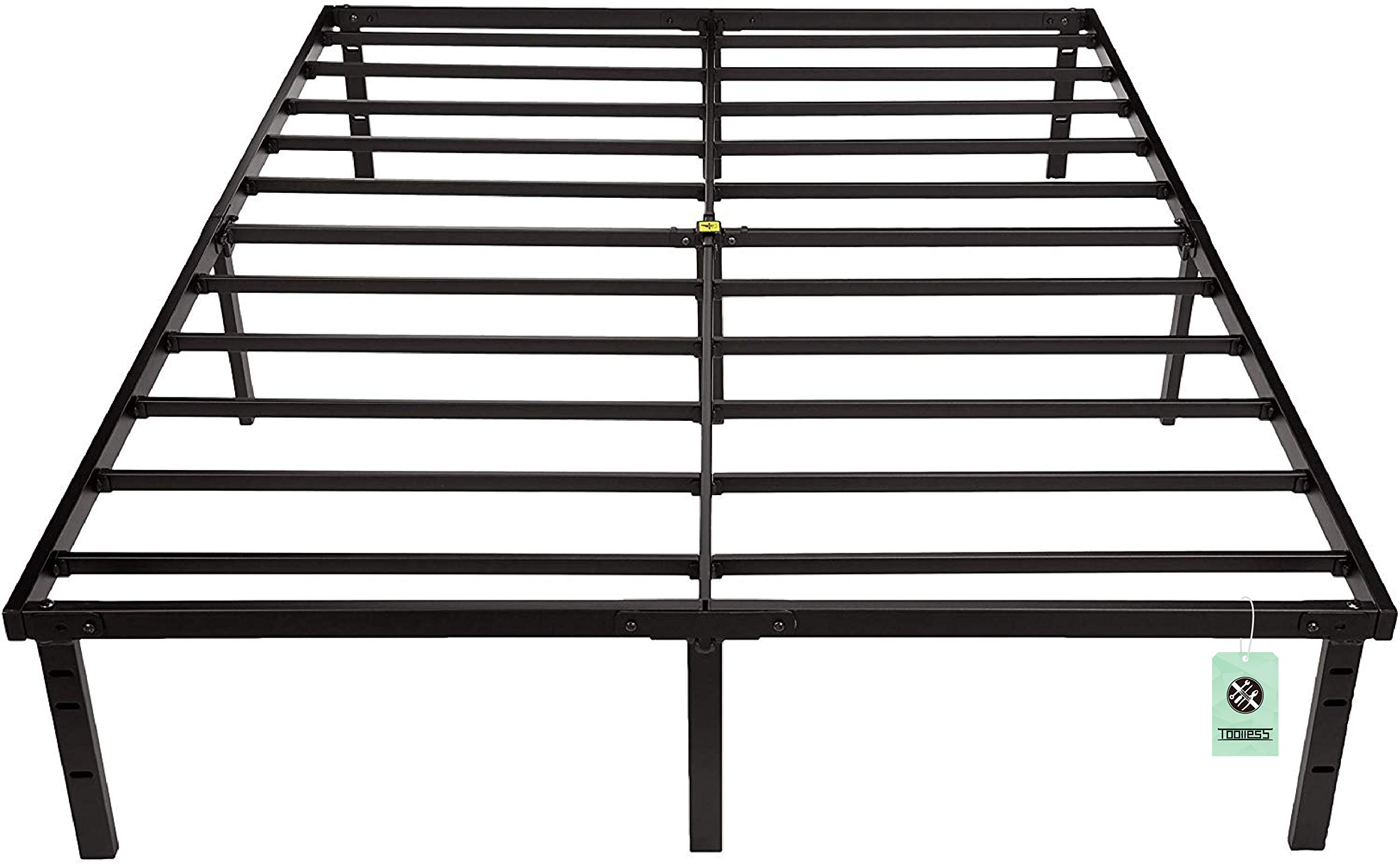 Foto 2 | Marco De Cama Con Plataforma Amazon Basics Queen Con Almacenamiento De 14 Pulgadas - Venta Internacional.