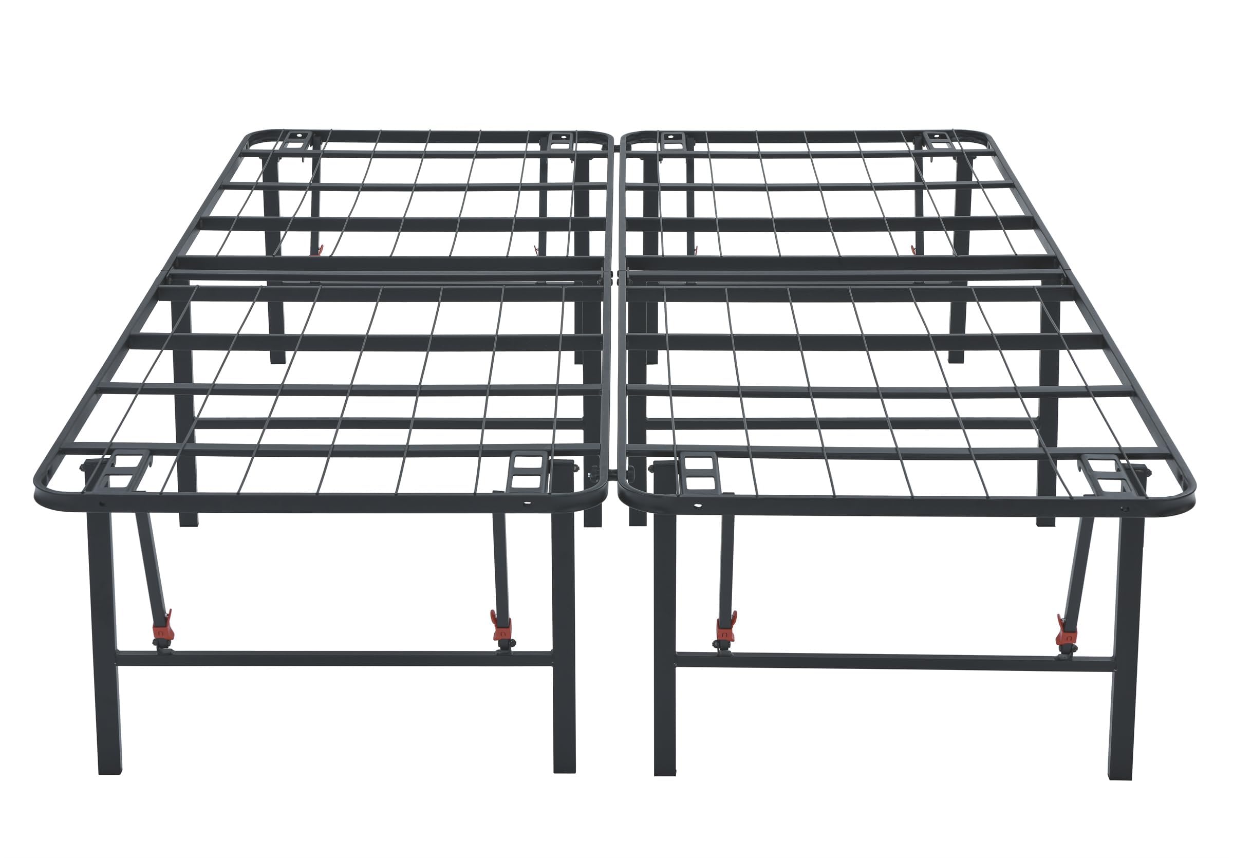 Foto 3 | Marco De Cama Con Plataforma Amazon Basics, Plegable, De Metal, Tamaño Queen, Negro - Venta Internacional.