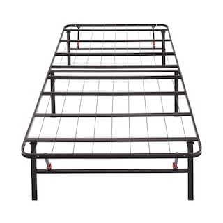 Foto 2 | Marco De Cama Con Plataforma Amazon Basics, Plegable, De Metal, Doble, Negro - Venta Internacional.
