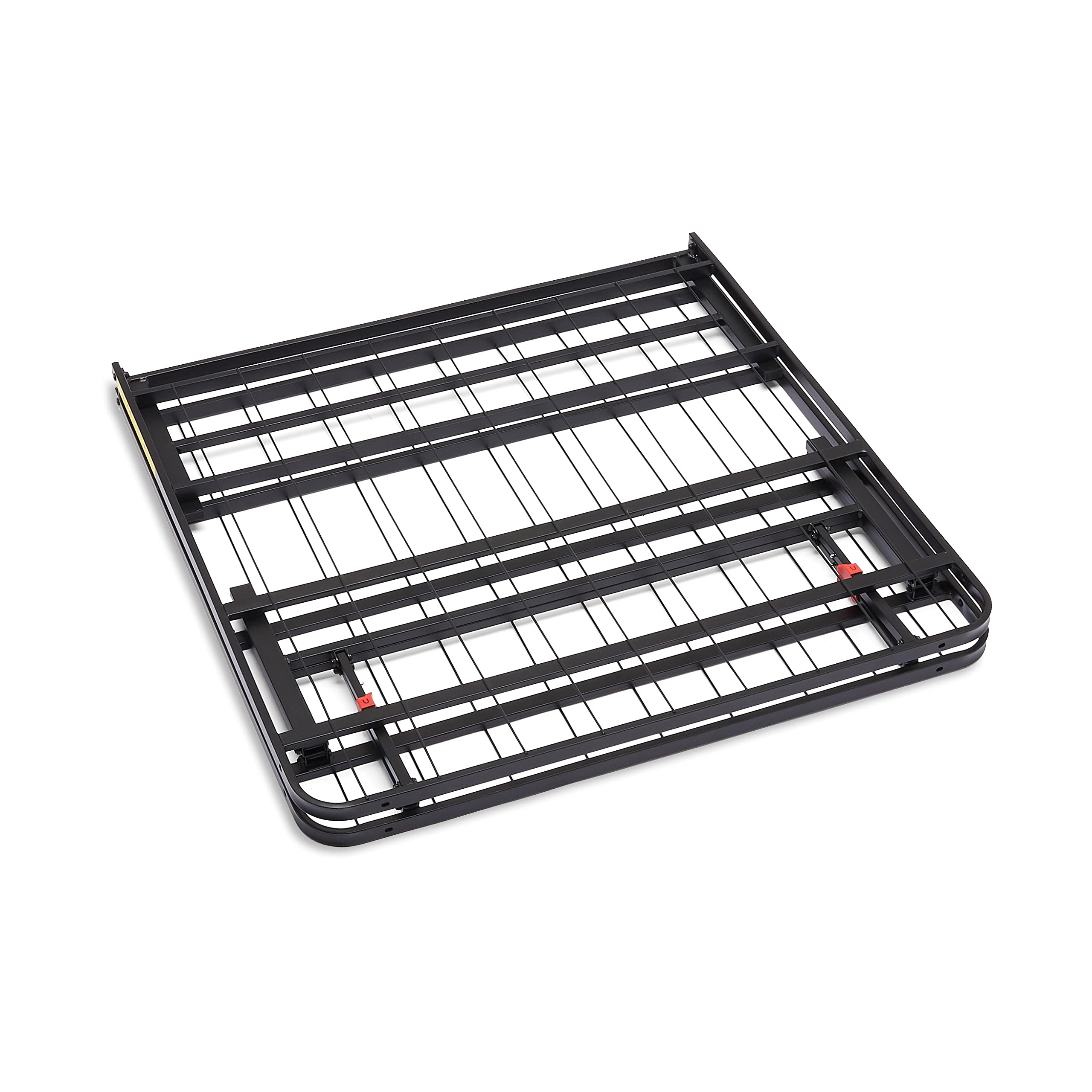 Foto 4 | Marco De Cama Con Plataforma Amazon Basics, Plegable, De Metal, Doble, Negro - Venta Internacional.