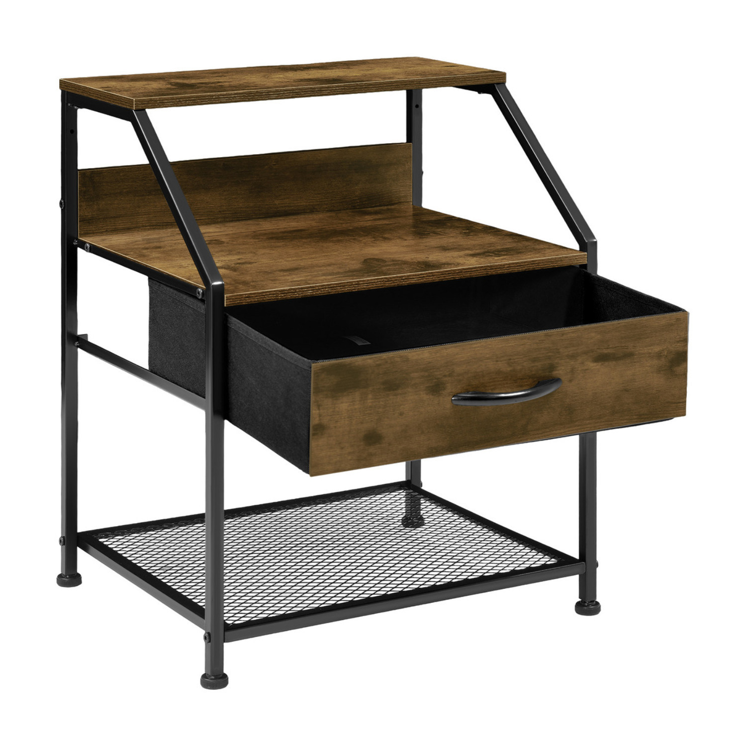 Foto 4 pulgar | Base Cama Queen Recamara 2 Buros Country Modernos Houzer