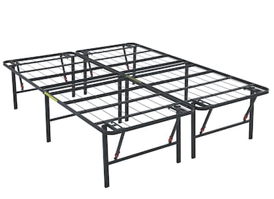 Foto 1 | Marco De Cama Con Plataforma Amazon Basics, Plegable, De Metal, Tamaño King, Negro - Venta Internacional.