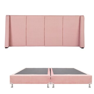 Foto 1 | Cabecera Dicasa Milan Color Pink King Size + Box